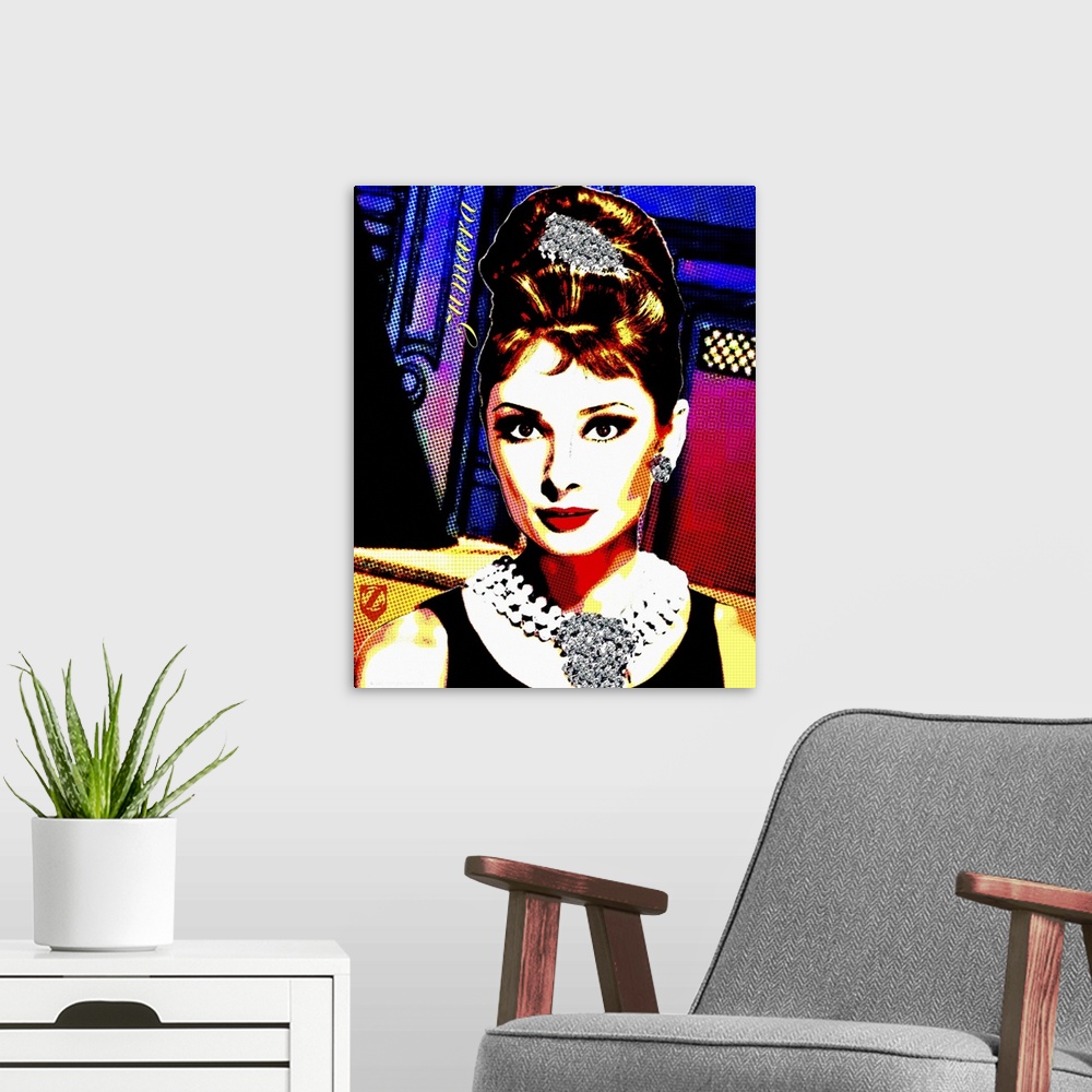 A modern room featuring Audrey Hepburn Vienna Jewel2