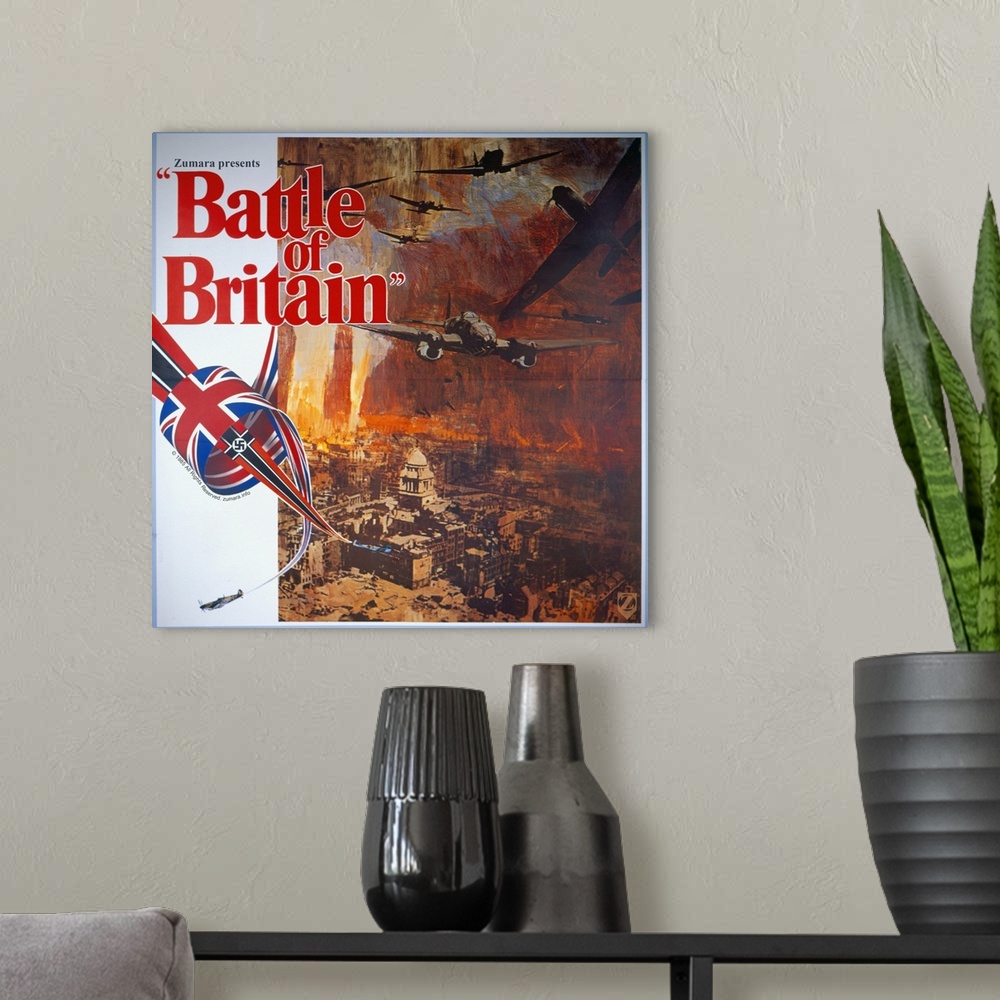 A modern room featuring Battle of Britain