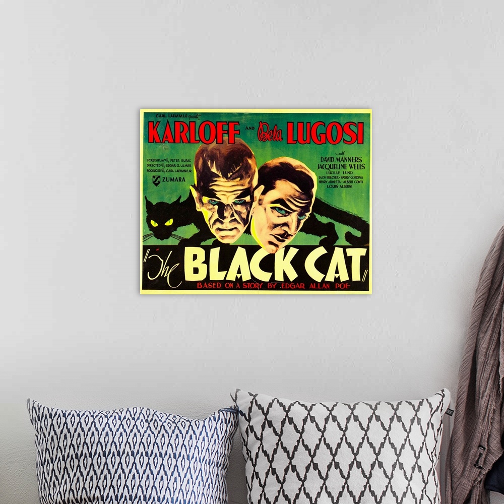 A bohemian room featuring Black Cat 5