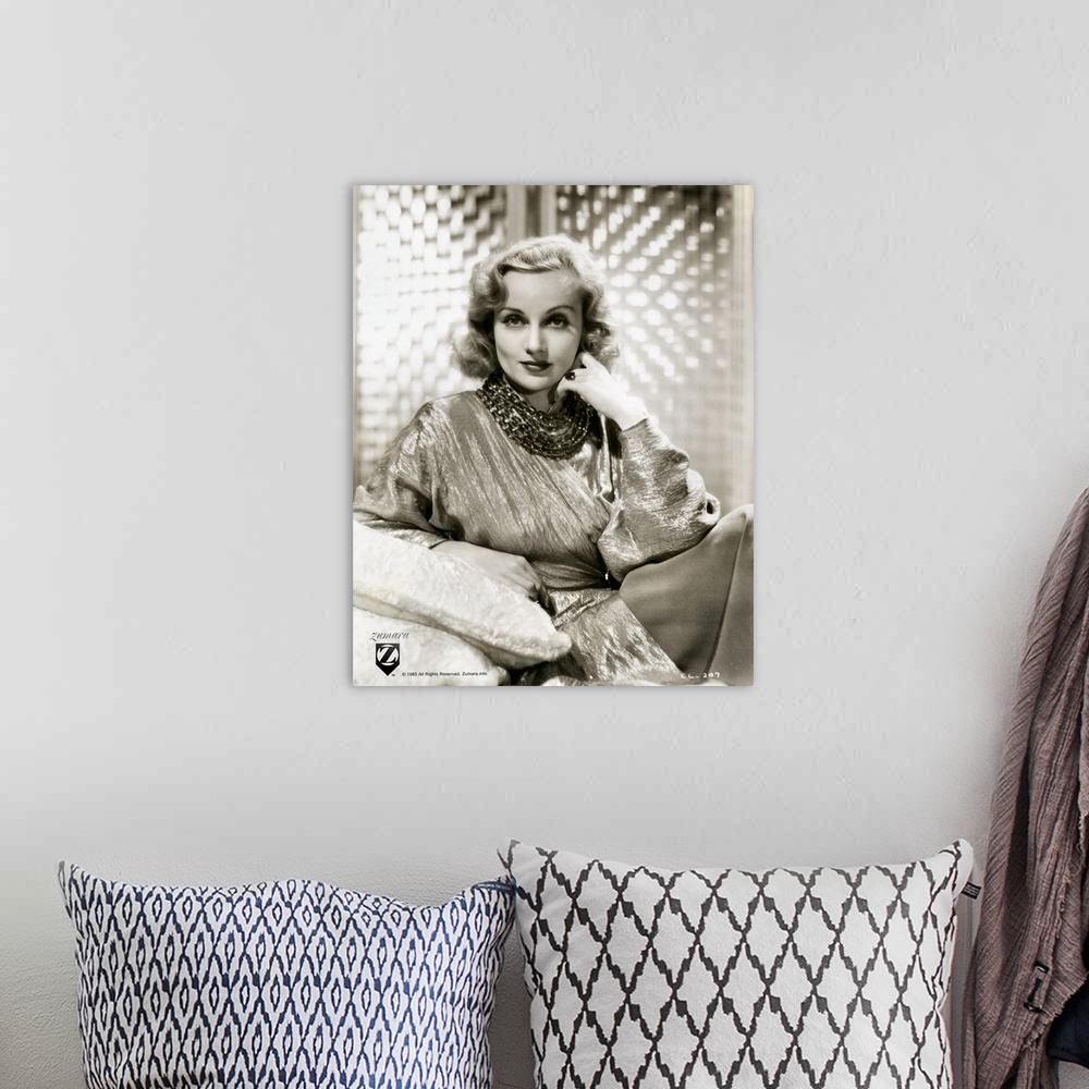 A bohemian room featuring Carole Lombard B