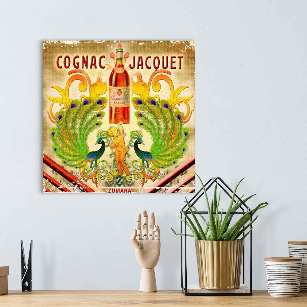A bohemian room featuring Cognac Jacquet 2