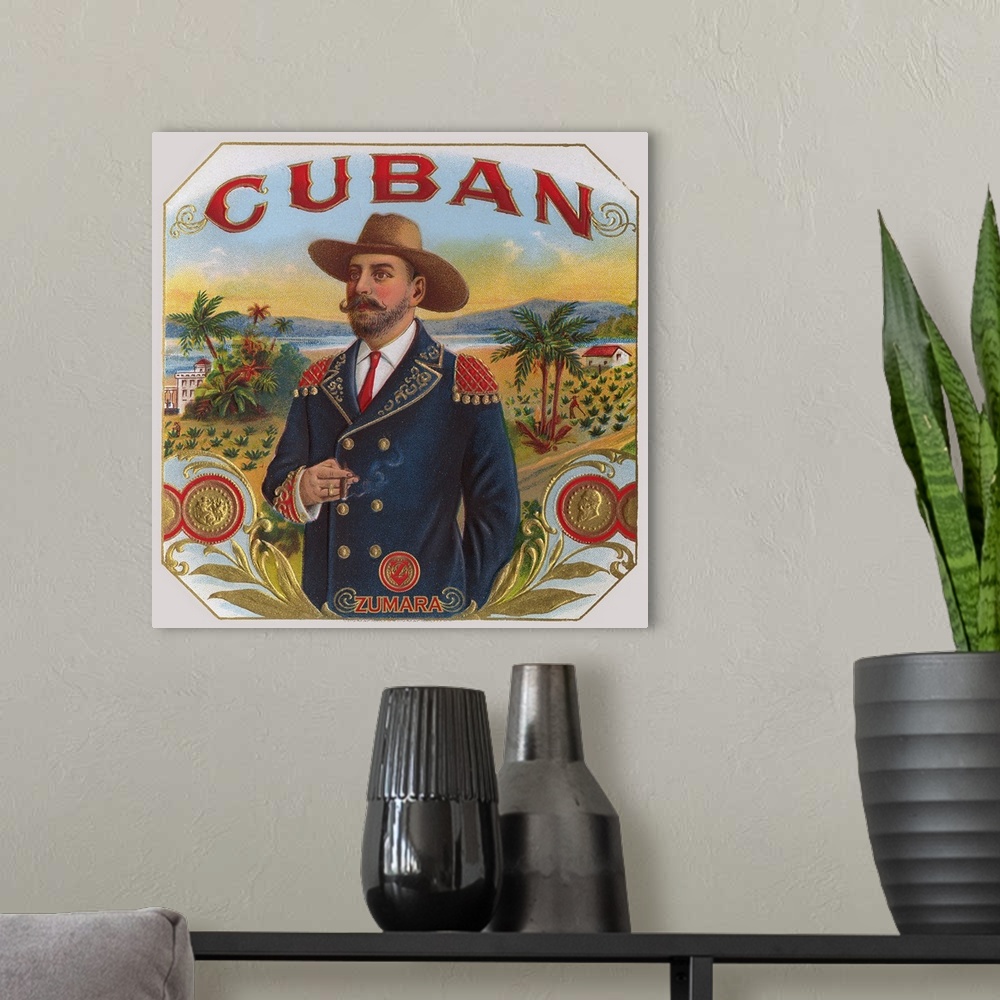 A modern room featuring Cuban Cigars