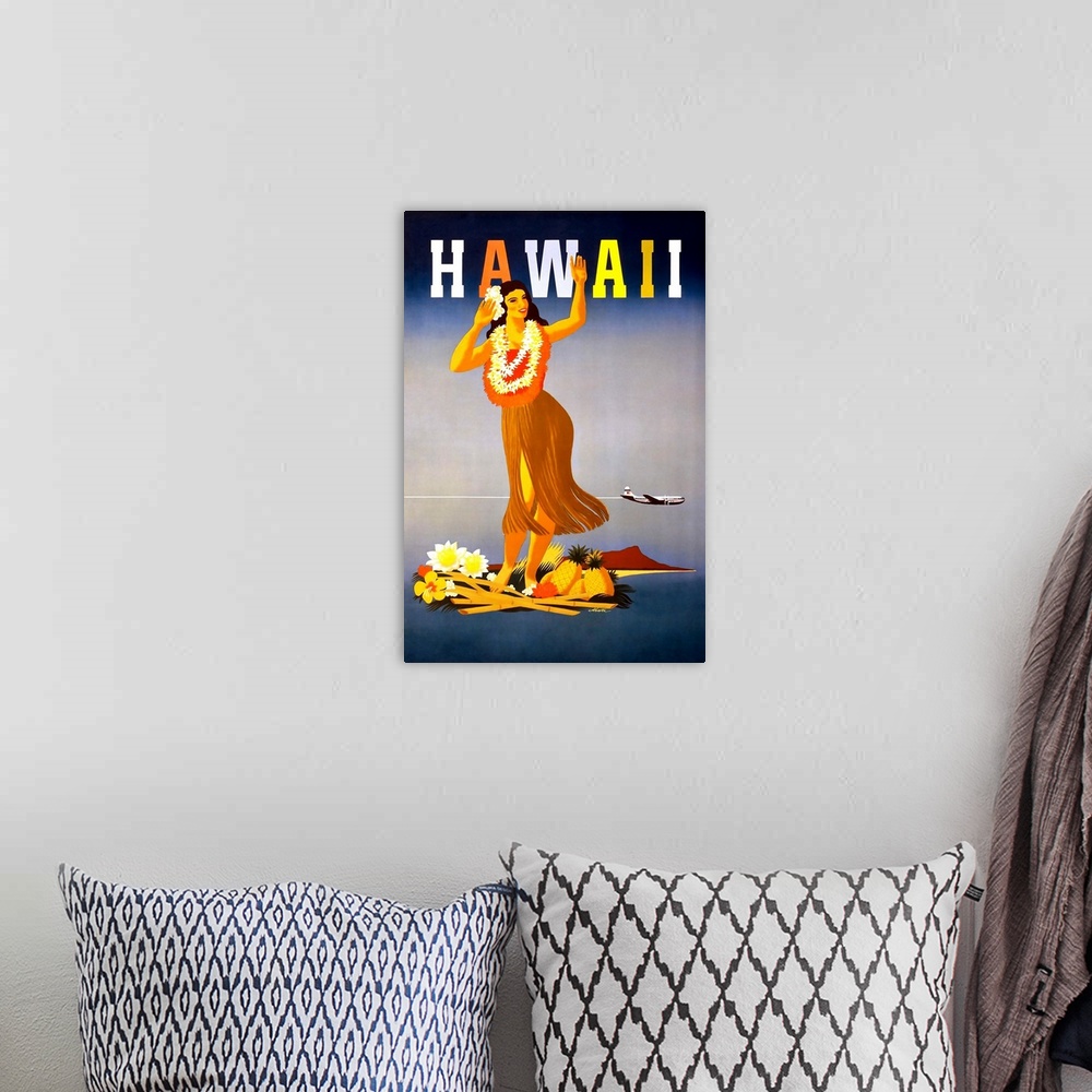 A bohemian room featuring Hawaii Pan American