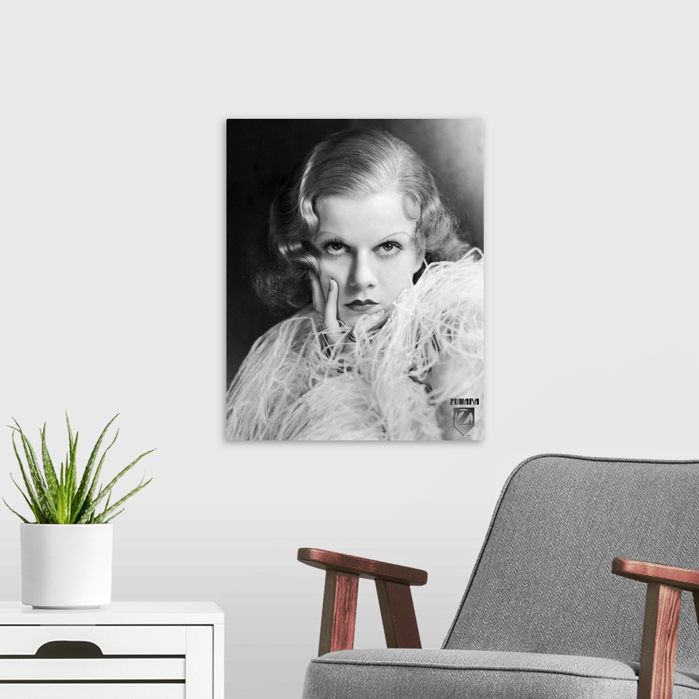 A modern room featuring Jean Harlow B