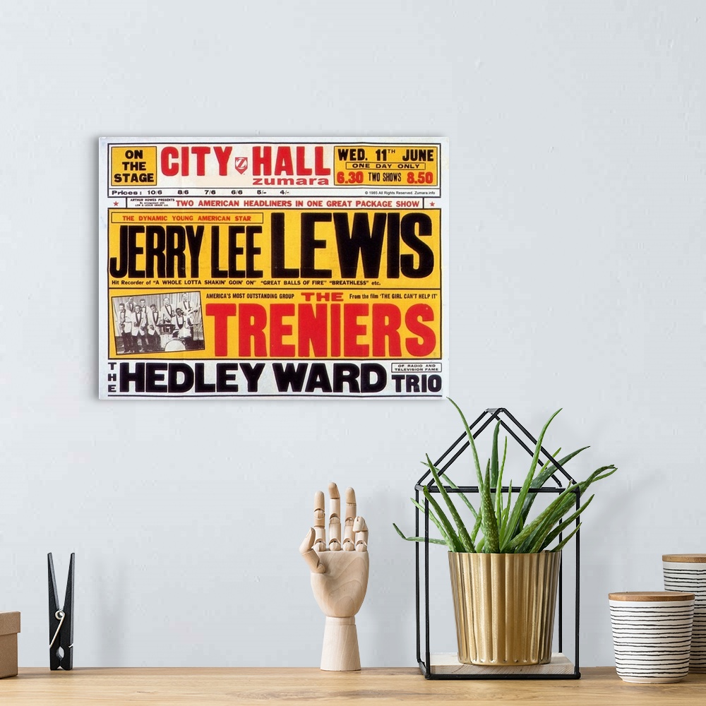 A bohemian room featuring Jerry Lee Lewis at City Hall