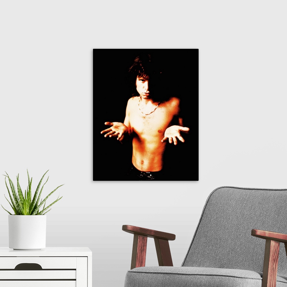 A modern room featuring Jim Morrison Color Hands
