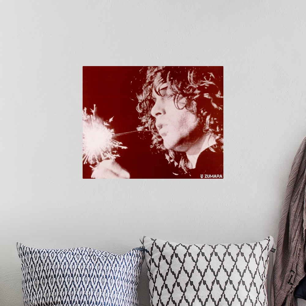 A bohemian room featuring Jim Morrison Sparkler