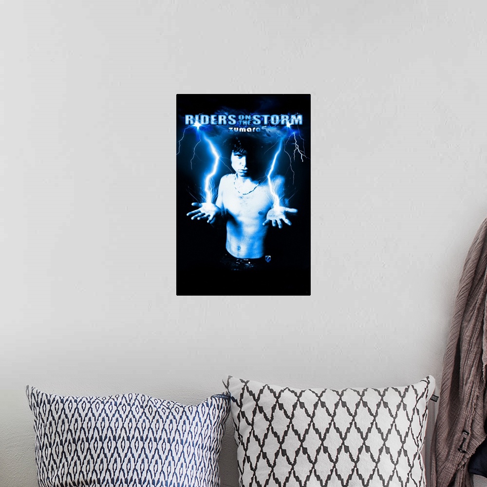 A bohemian room featuring Jim Morrison Storm