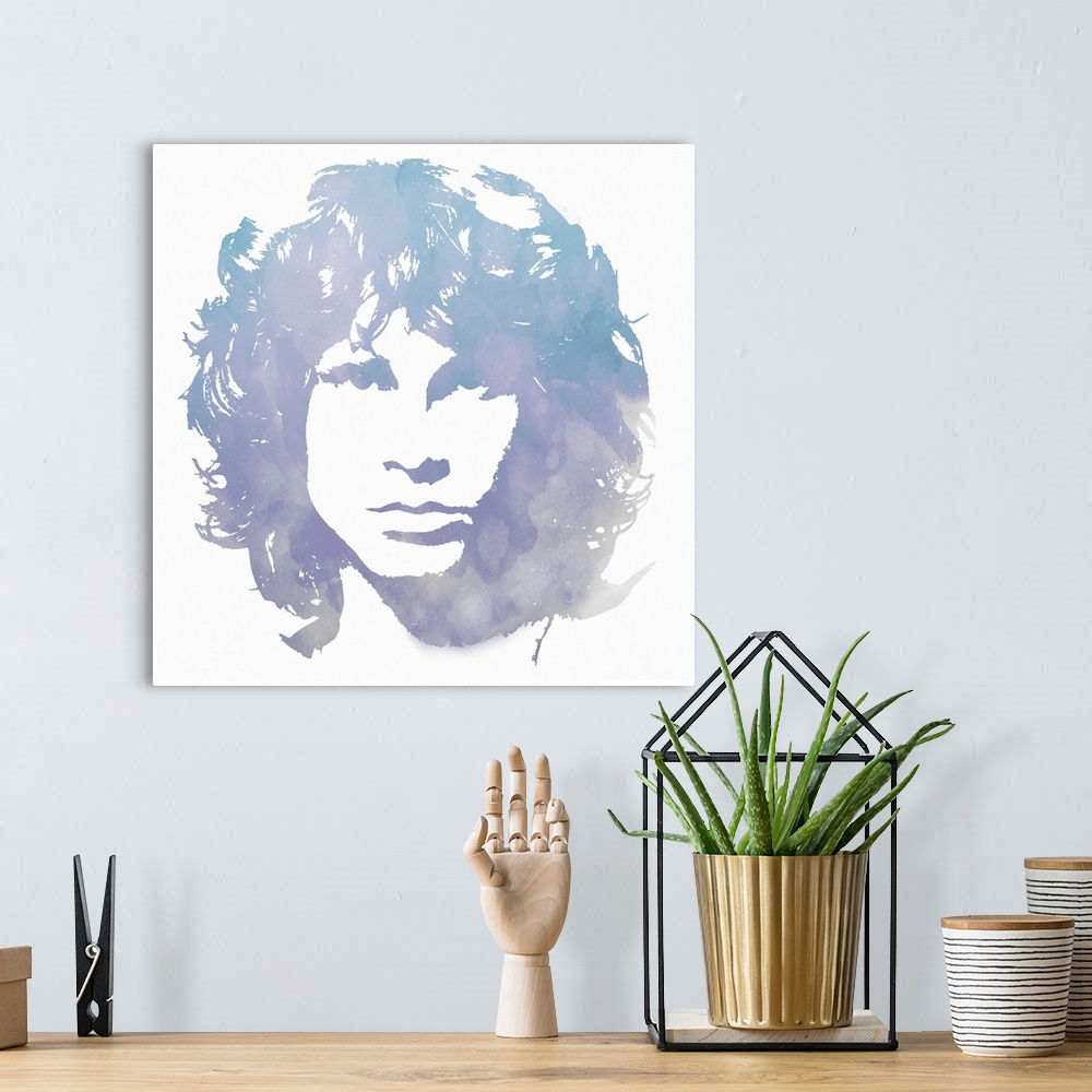 A bohemian room featuring Jim Morrison Water Face