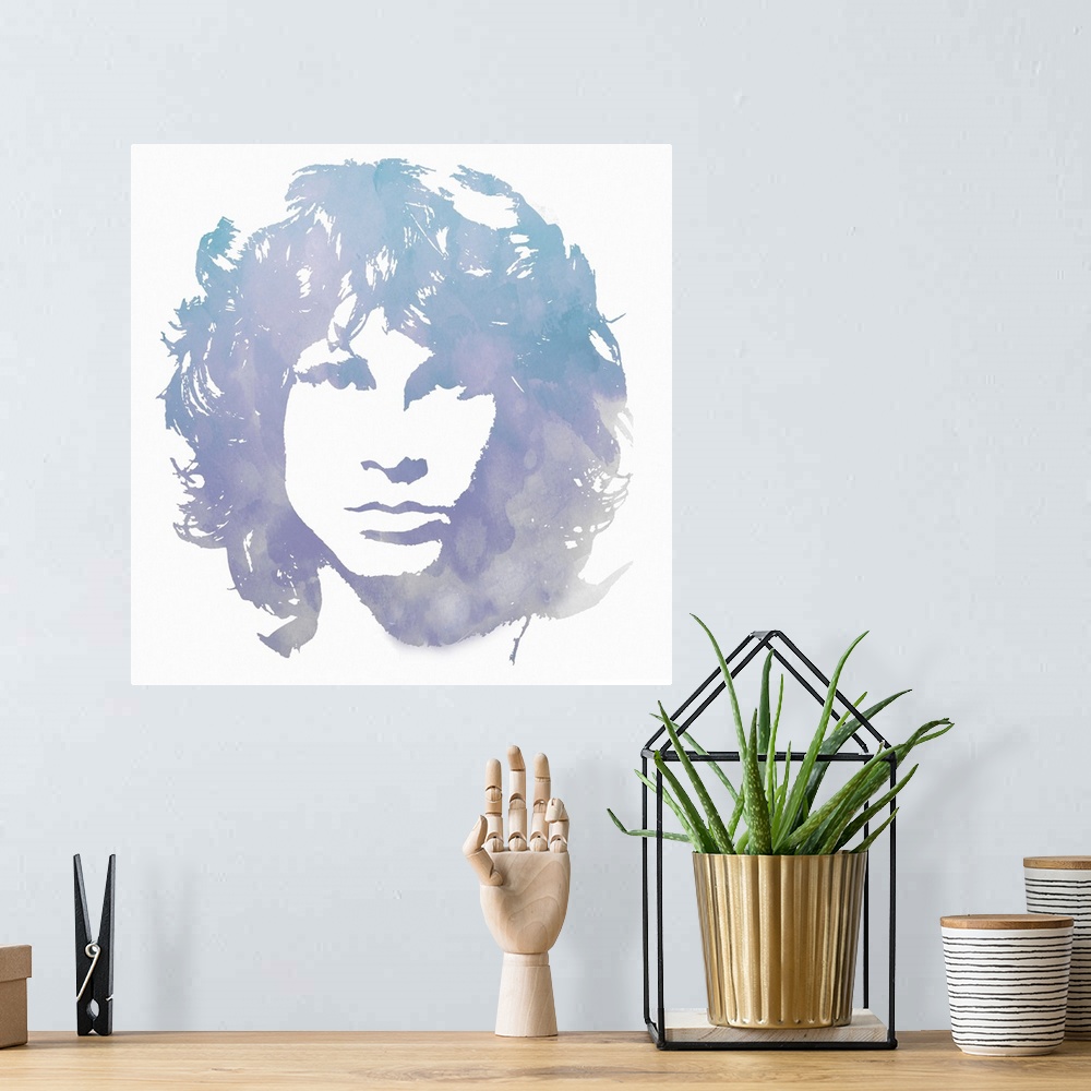 A bohemian room featuring Jim Morrison Water Face