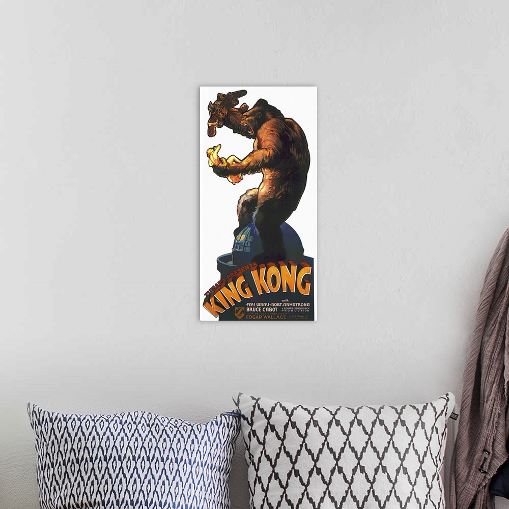 A bohemian room featuring King Kong Colored 1