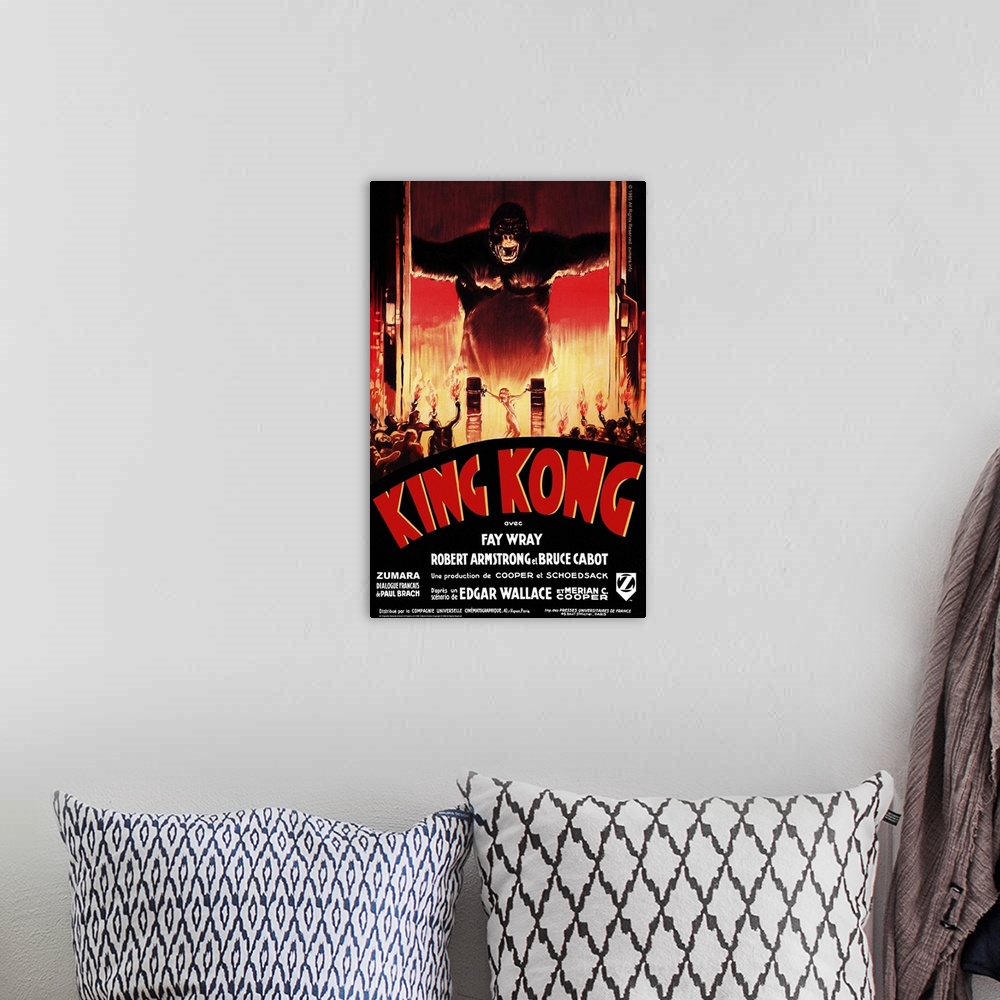A bohemian room featuring King Kong Colored 14