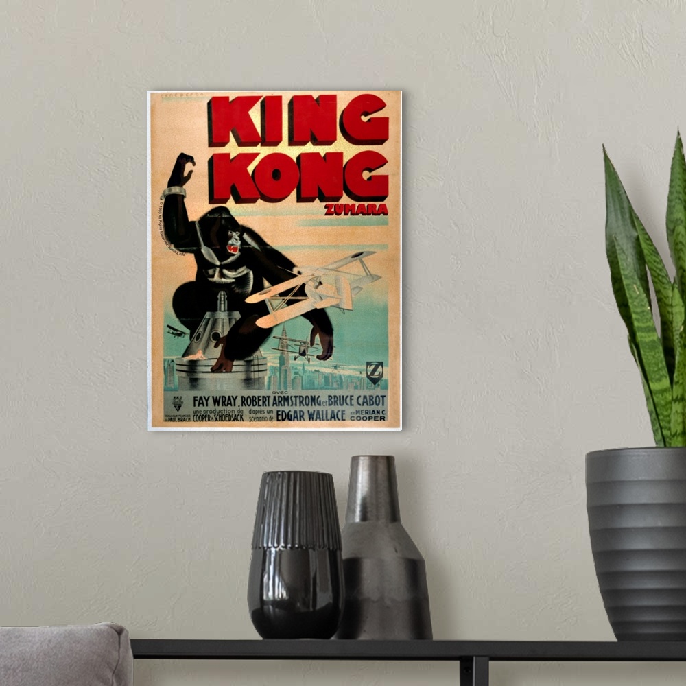 A modern room featuring King Kong Colored 5