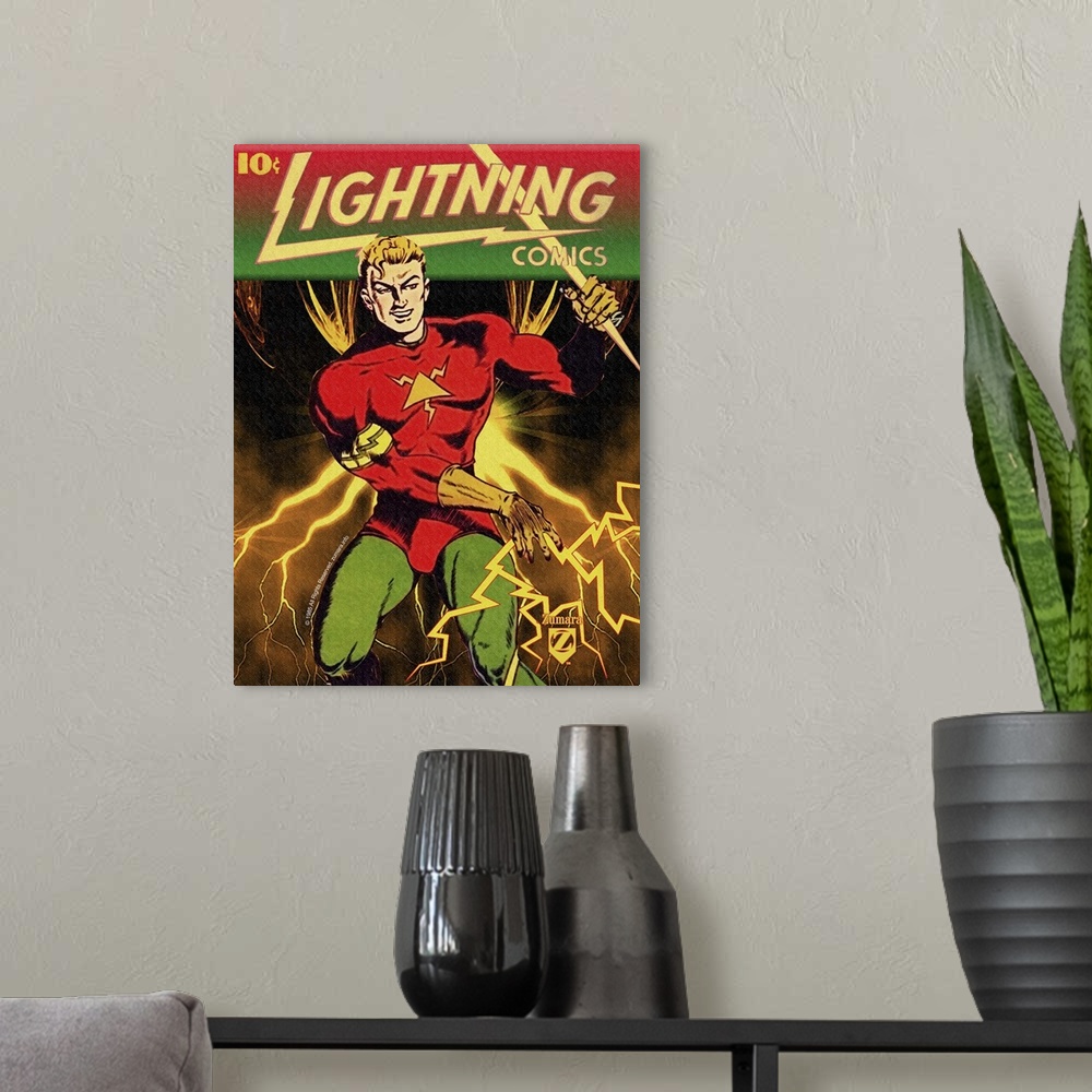 A modern room featuring Lightning 2