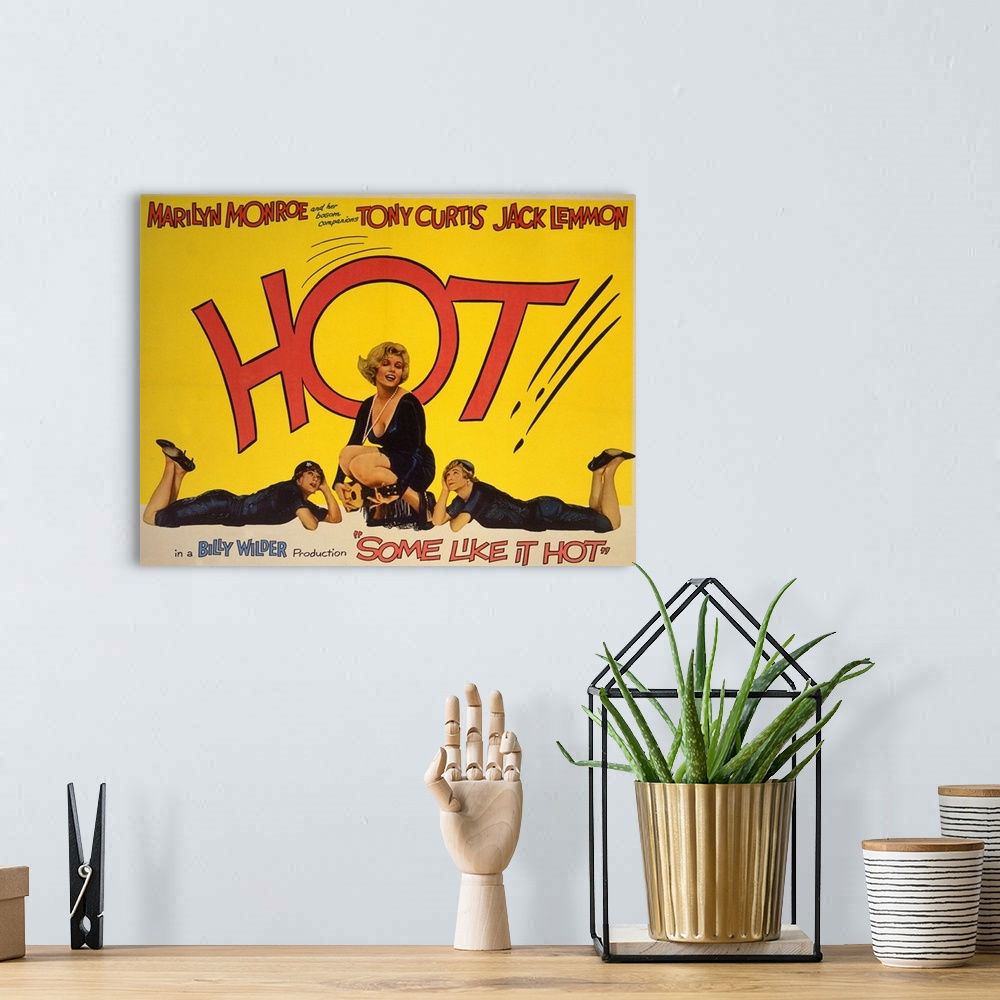 A bohemian room featuring Marilyn Monroe Some Like it Hot 155