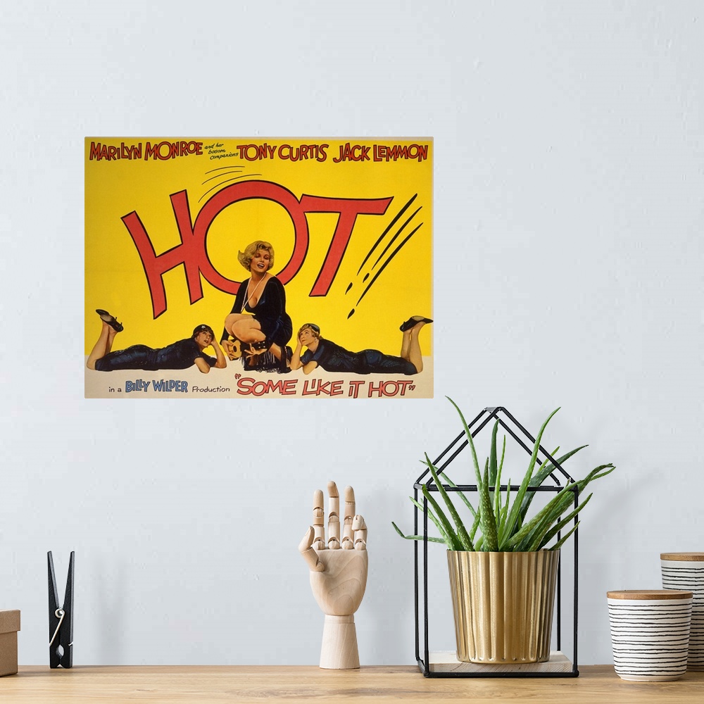 A bohemian room featuring Marilyn Monroe Some Like it Hot 155