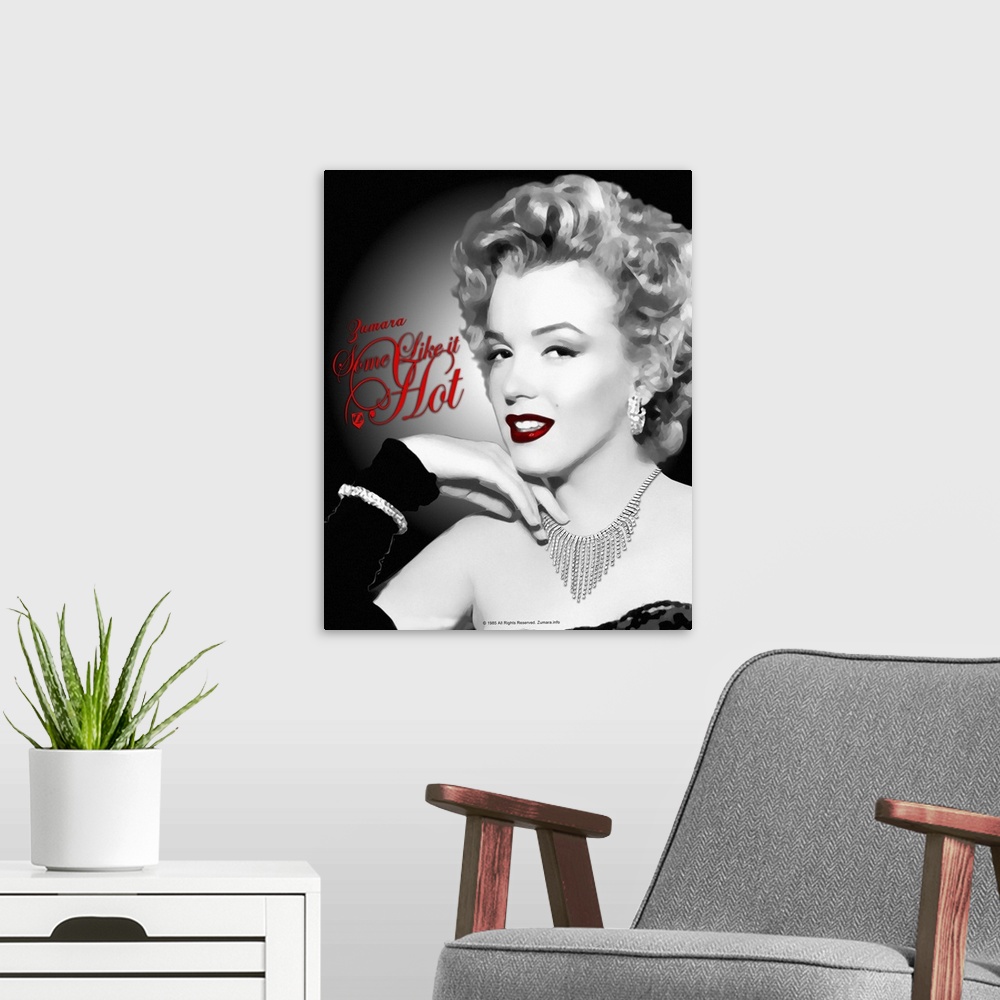A modern room featuring Marilyn Monroe Some Like It Hot 156