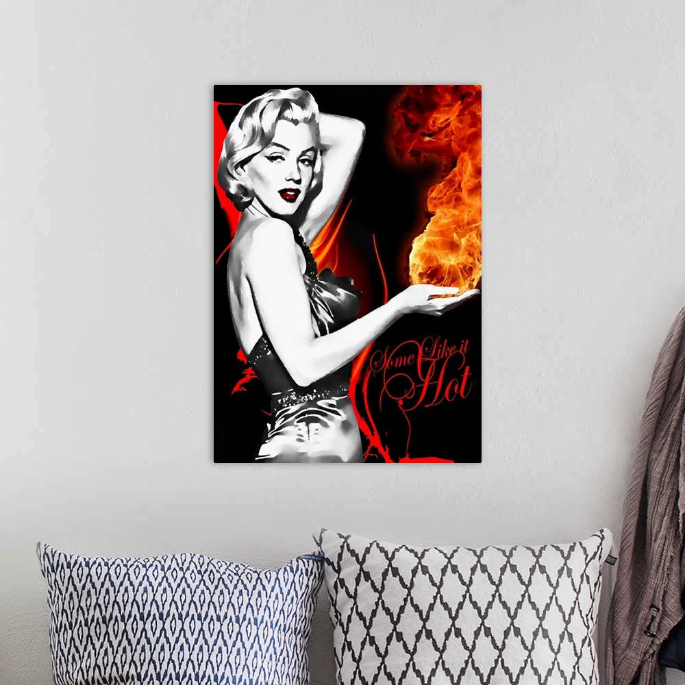A bohemian room featuring Marilyn Monroe Some Like It Hot 157