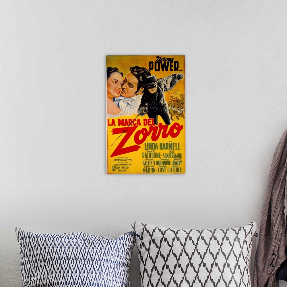 A bohemian room featuring Mark of Zorro 2