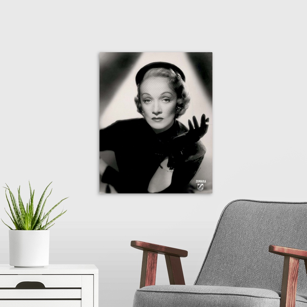 A modern room featuring Marlene Dietrich B