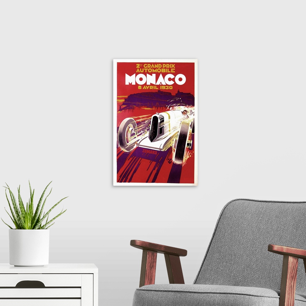 A modern room featuring Monaco
