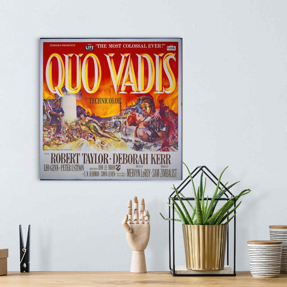 A bohemian room featuring Quo Vadis