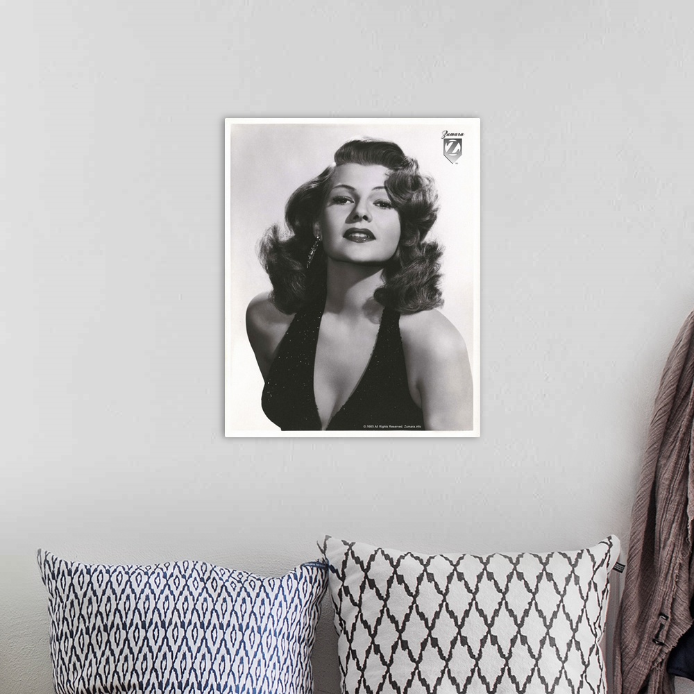 A bohemian room featuring Rita Hayworth B