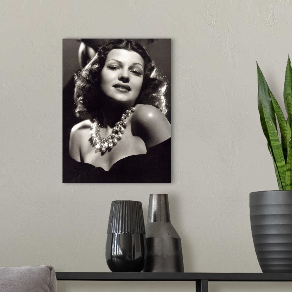 A modern room featuring Rita Hayworth B