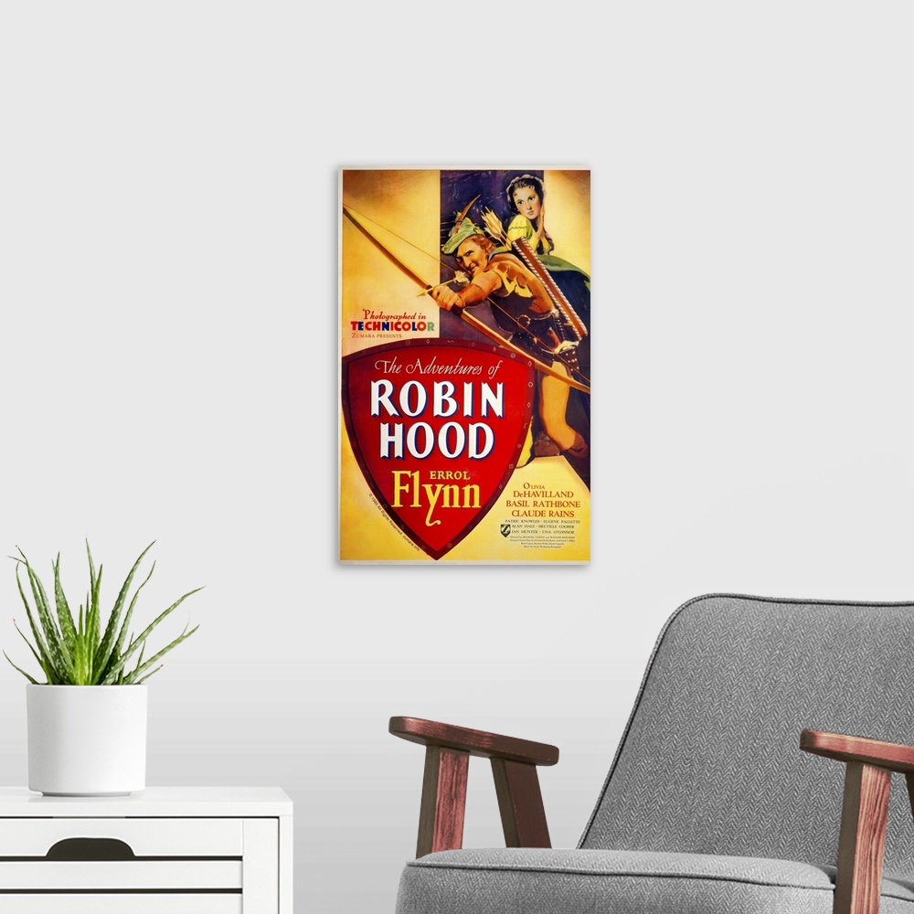 A modern room featuring Robin Hood 1