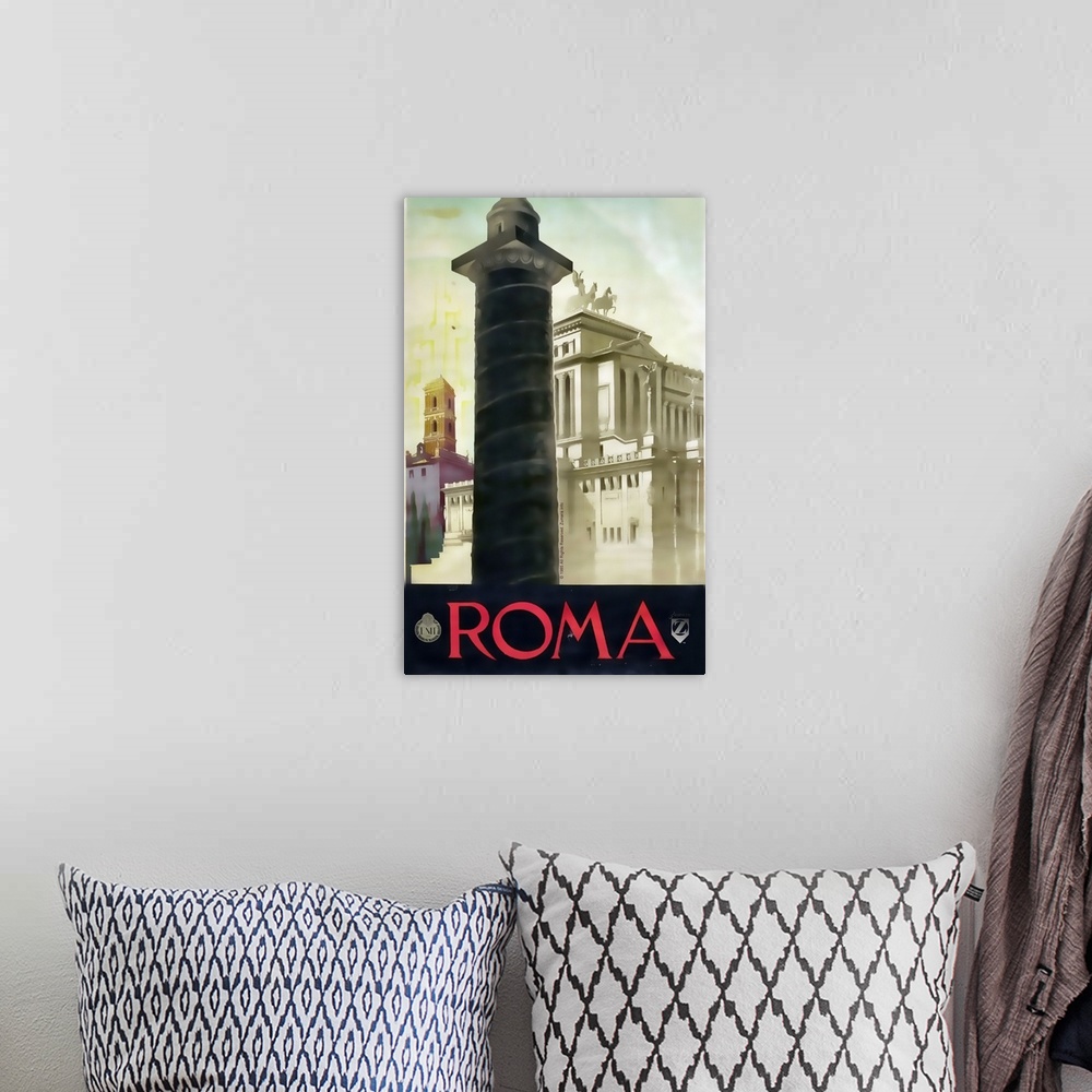 A bohemian room featuring Roma