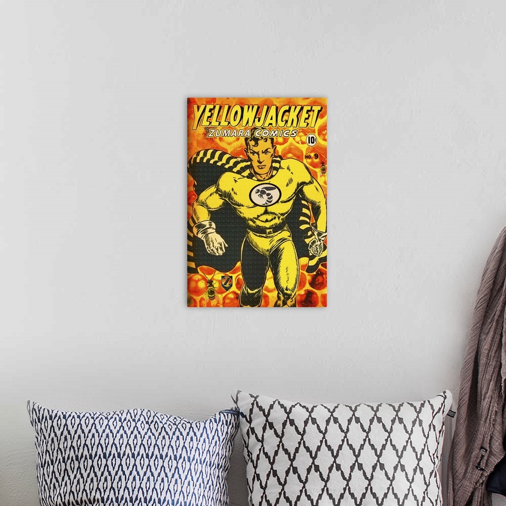 A bohemian room featuring Yellow Jacket 9
