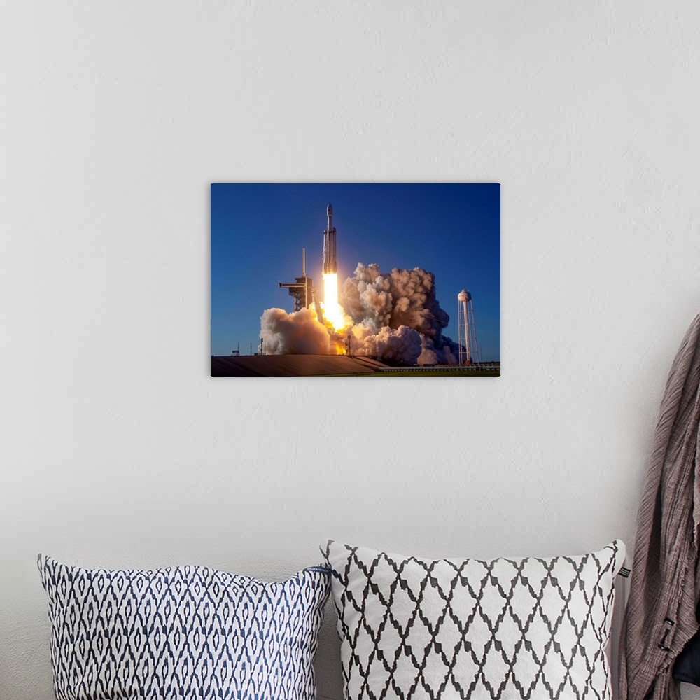 A bohemian room featuring Arabsat-6A Mission. On Thursday, April 11 at 6:35 p.m. EDT, Falcon Heavy launched the Arabsat-6A ...
