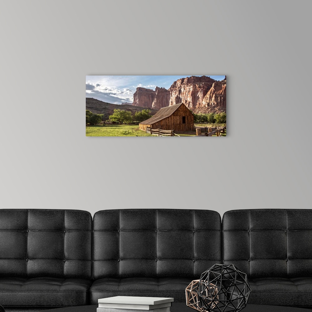 A modern room featuring Gifford Homestead at Capitol Reef National Park.