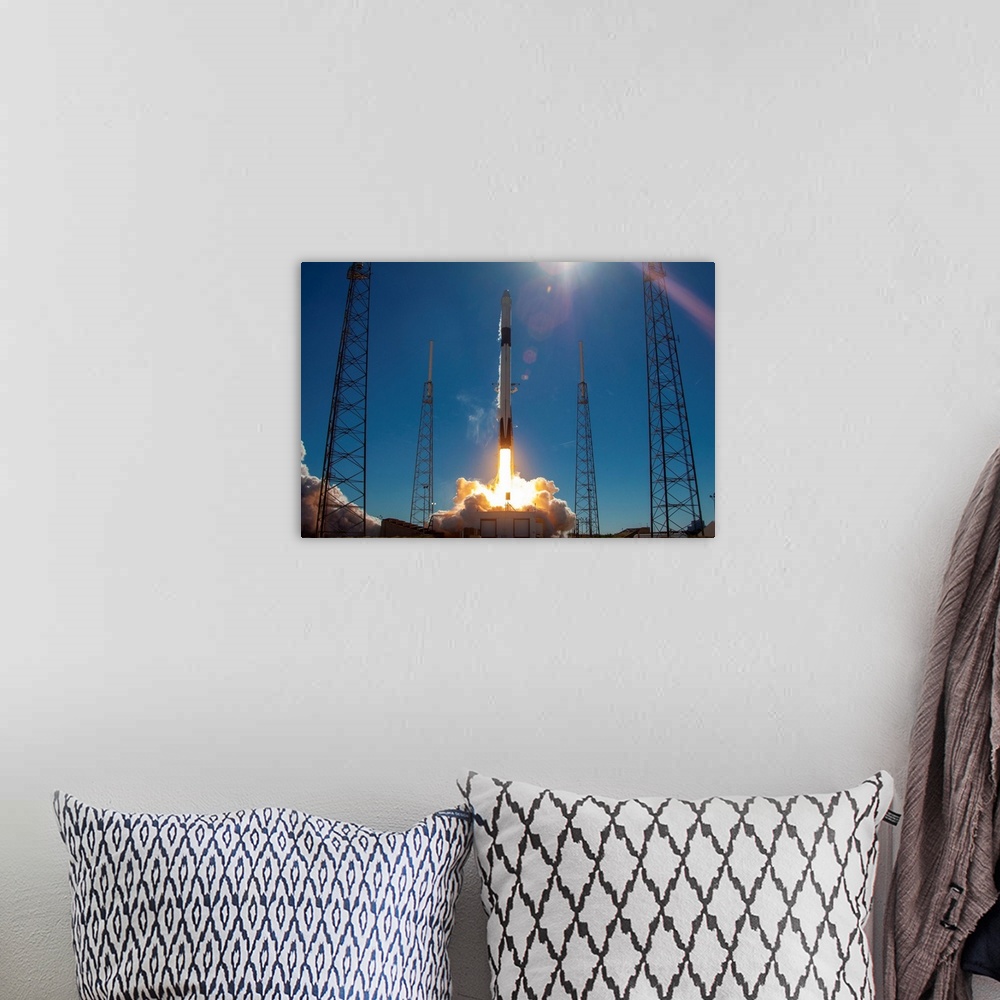 A bohemian room featuring CRS-16 Mission. On Wednesday, December 5, 2018, SpaceX launched its sixteenth Commercial Resupply...