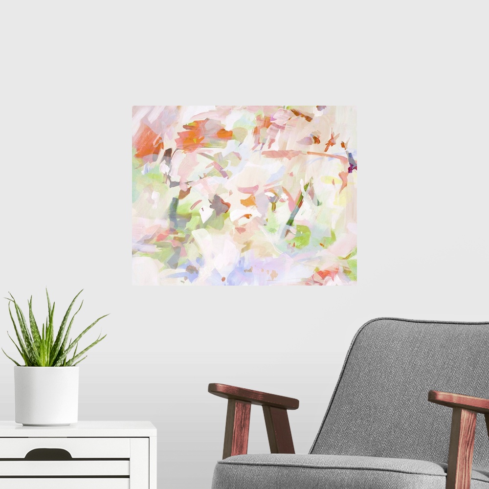 A modern room featuring Expression of Spring