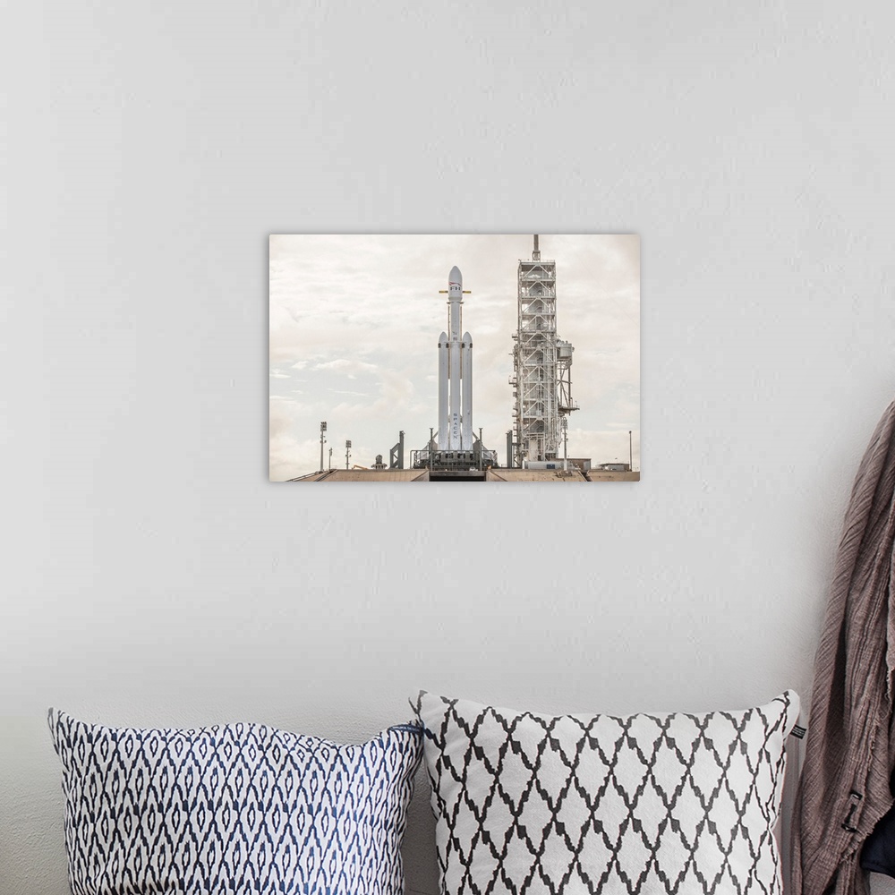 A bohemian room featuring Falcon Heavy demo mission. On Tuesday, Feb. 6th, 2018 at 3:45 PM ET, Falcon Heavy successfully li...
