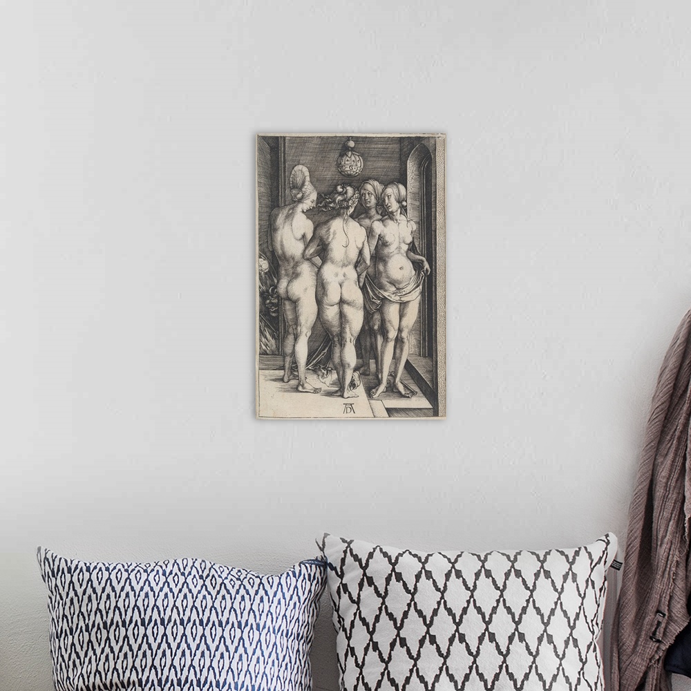 A bohemian room featuring Four Naked Women