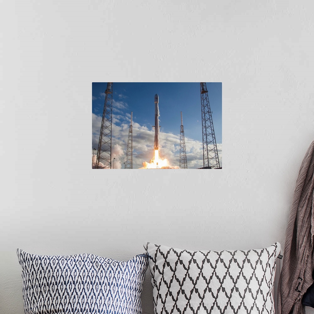 A bohemian room featuring On Monday, January 31st at 4:25 p.m. ET, SpaceX successfully launched the GovSat-1 satellite from...