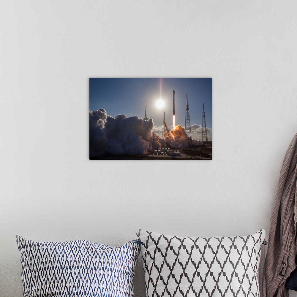 A bohemian room featuring On Monday, January 31st at 4:25 p.m. ET, SpaceX successfully launched the GovSat-1 satellite from...