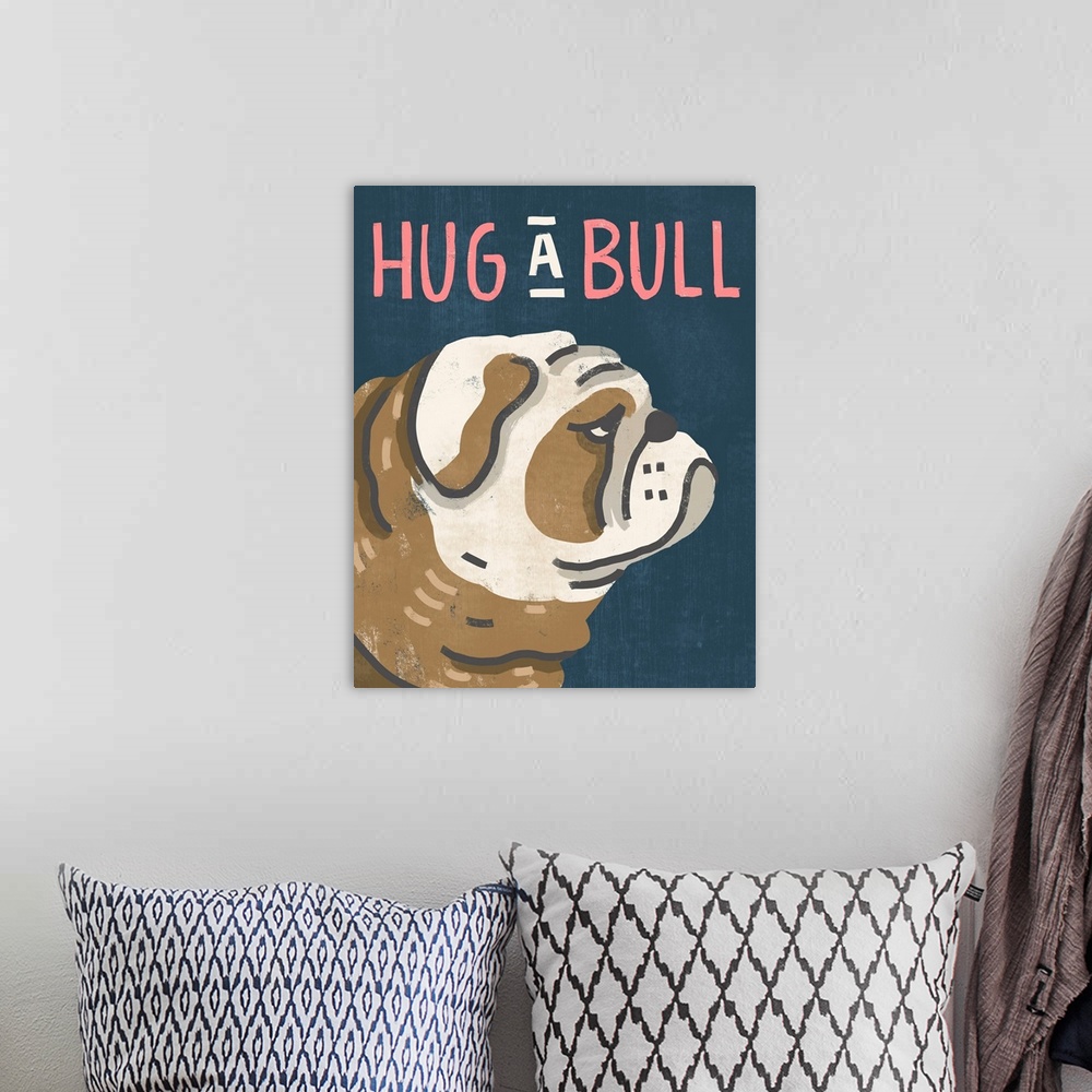 A bohemian room featuring Hug A Bull