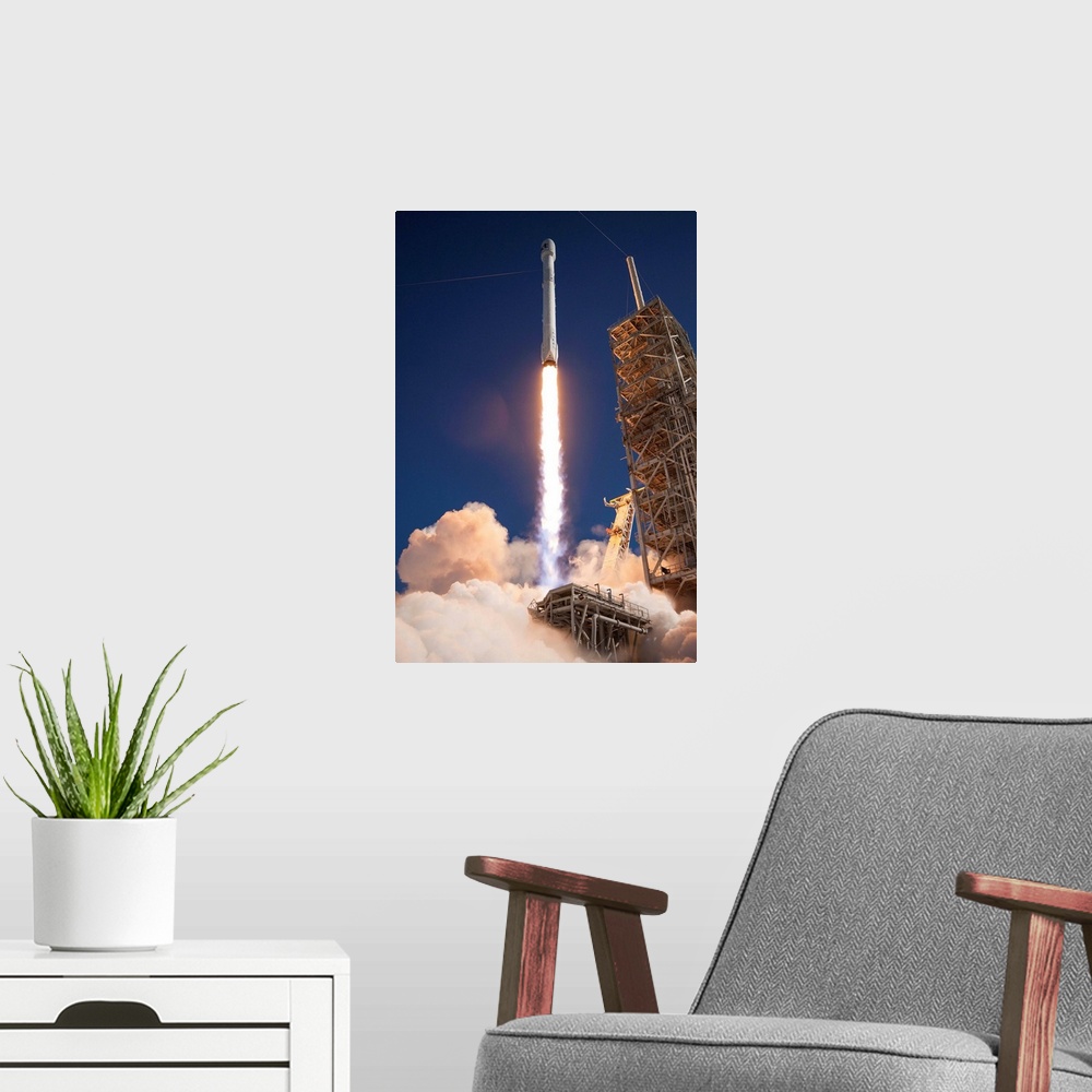 A modern room featuring Koreasat-5A Mission. On Monday, October 30th at 3:34 p.m., SpaceX successfully launched the Korea...