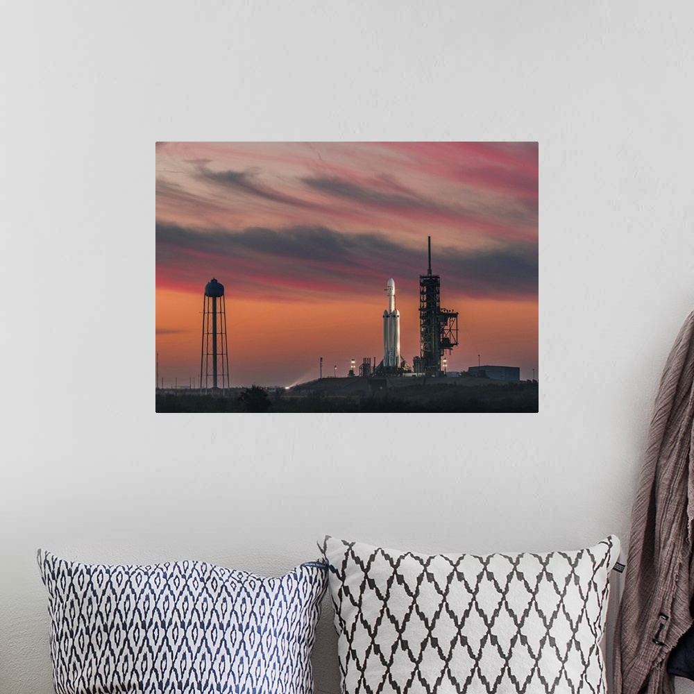 A bohemian room featuring Falcon Heavy demo mission. On Tuesday, Feb. 6th, 2018 at 3:45 PM ET, Falcon Heavy successfully li...