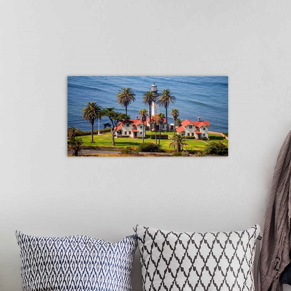 A bohemian room featuring View of New Point Loma Lighthouse in San Diego, California
