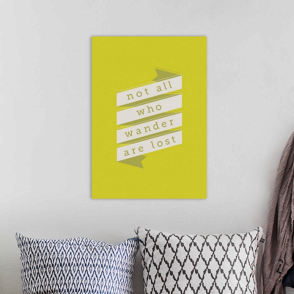 A bohemian room featuring Minimalist inspirational typography