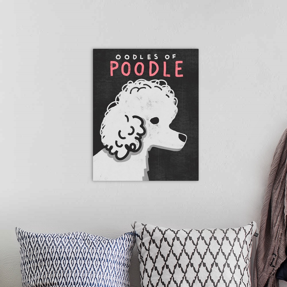 A bohemian room featuring Oodles Of Poodle