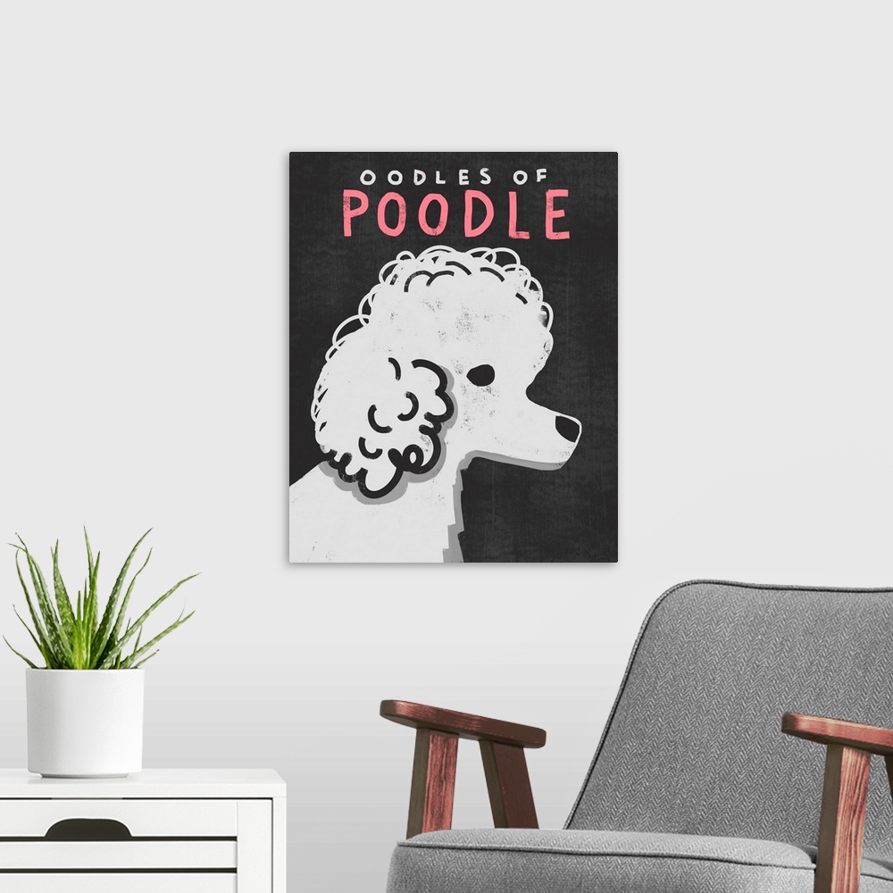 A modern room featuring Oodles Of Poodle