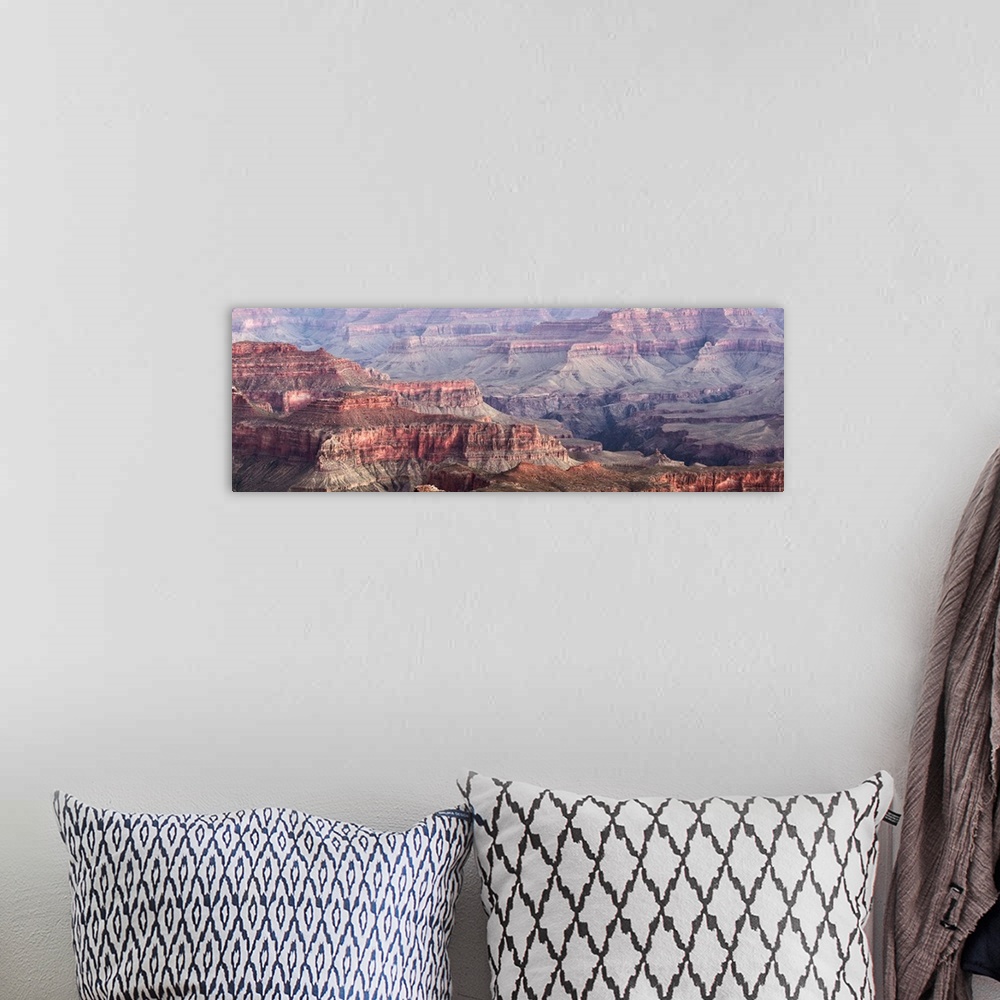 A bohemian room featuring Panoramic view of canyon from Grandview Point in Grand Canyon National Park, Arizona.