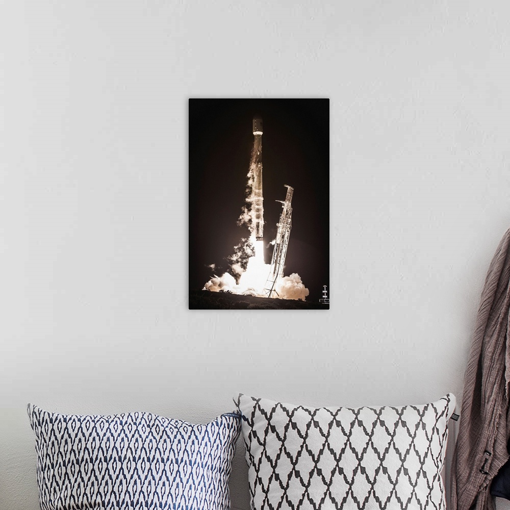 A bohemian room featuring PAZ Mission. On Thursday, February 22nd at 6:17 a.m. PT, SpaceX successfully launched the PAZ sat...