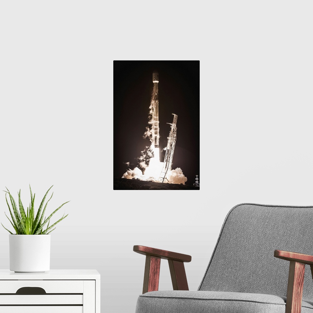 A modern room featuring PAZ Mission. On Thursday, February 22nd at 6:17 a.m. PT, SpaceX successfully launched the PAZ sat...