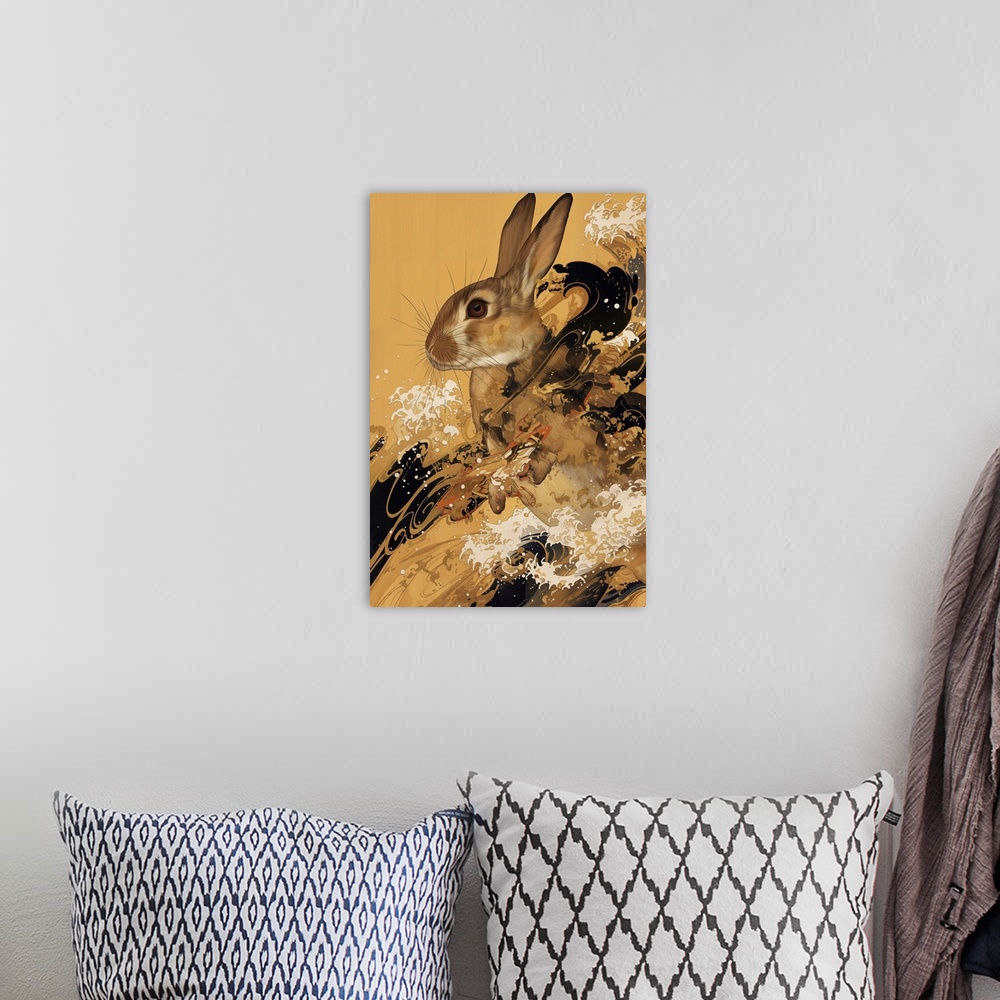 A bohemian room featuring Rabbit Vintage